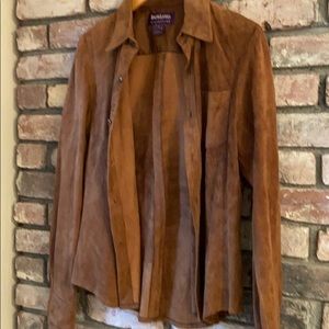 Ralph Lauren suede shirt